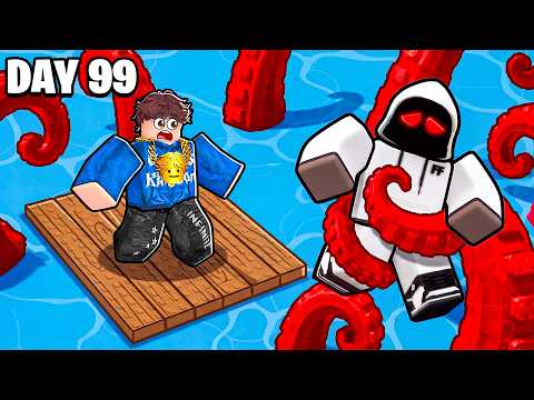 100 Days At Sea raft survival gameplay